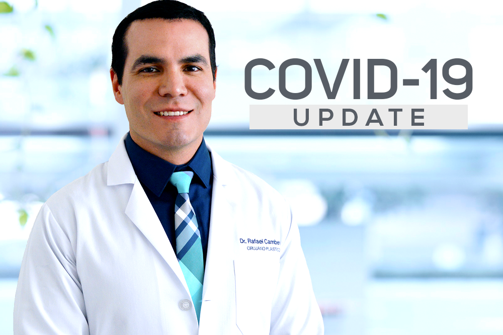 Patient guidelines for COVID-19 pandemic protocols, involving elective surgery procedures performed at Plastic Surgery Tijuana.