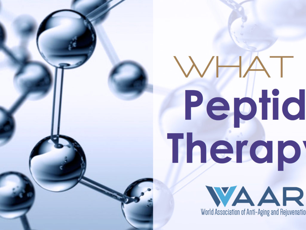 The World Association of Anti-Aging and Rejuvenation offers peptide therapy, peptides are essential factors to help mobilize the immune system against foreign invaders.